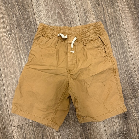 Gap Kids Boys Khaki Drawstring Shorts Size XL 12 - Picture 1 of 3